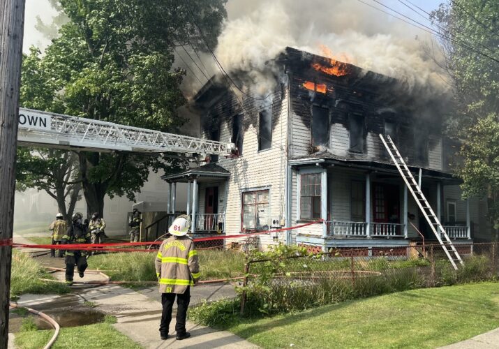 Jamestown Home Damaged By ‘Heavy Flames’ News, Sports, Jobs Post